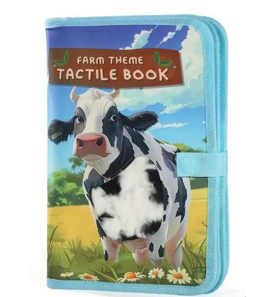 Тактильна книга. Farm theme  (англійською)