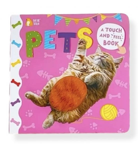 Тактильна книга. Pets  (англійською)
