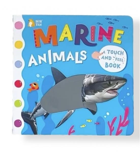 Тактильна книга. Marine Animals (англійською)